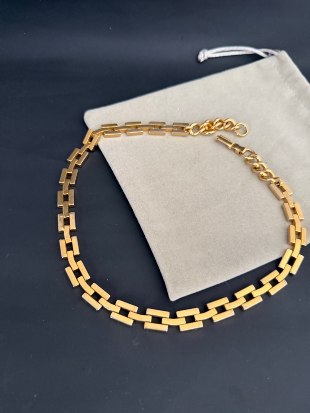 Gold Link Chain Necklace - Women Jewelry 17’